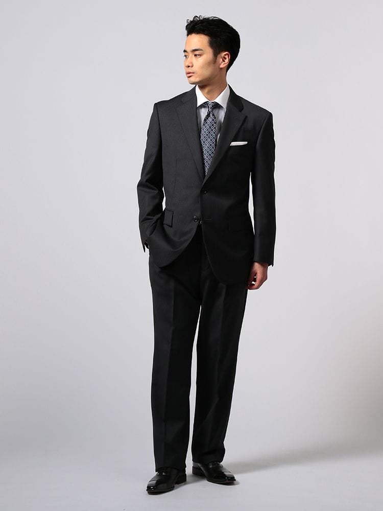 アウトレット メンズ スーツ シングル ツーピース 2つボタン はるやま オンラインストア