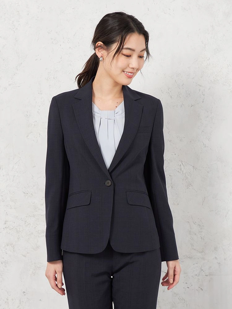 【パンツスーツ上下セット】ジャケット・パンツセット上下ウォッシャブルストレッチ無地SOFFICE通年【レディース】