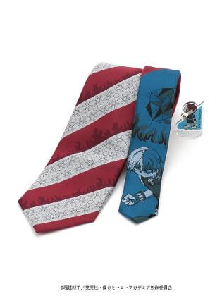 Tvアニメ 僕のヒーローアカデミア ネクタイ 緑谷出久 ストライプ グリーン アクリルスタンド付き