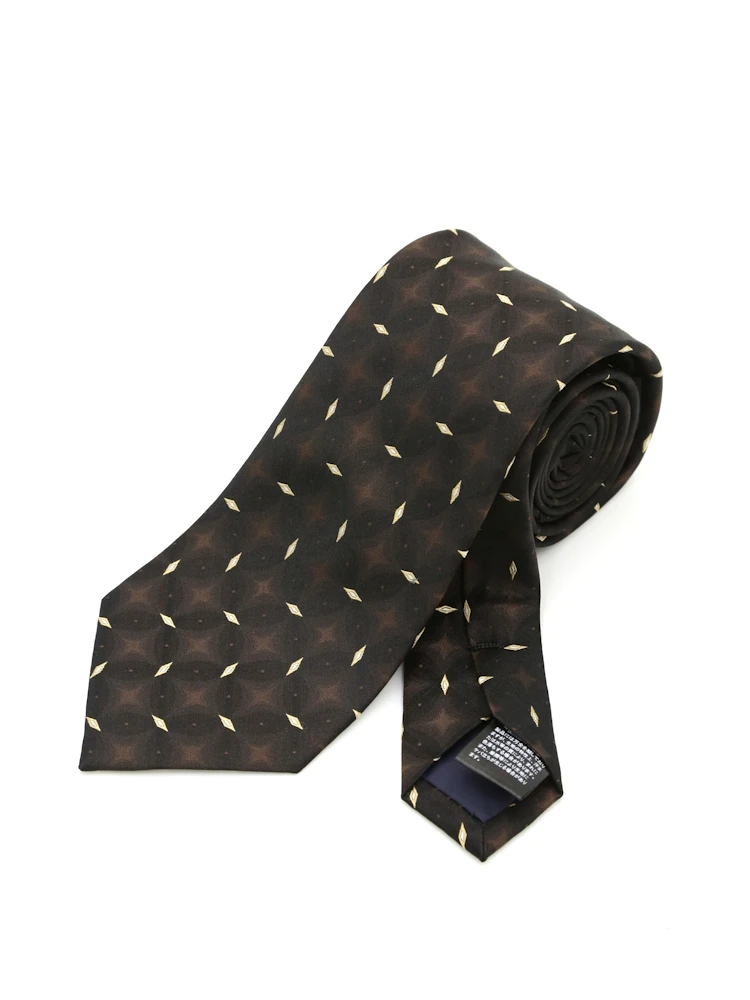 【シルク100%】ネクタイグラデーションカラー小紋カンサイ・ヤマモト秋冬