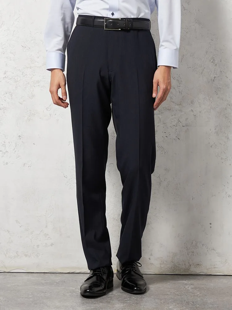 【ストレッチ】パンツスラックスノータックドライパンツウォッシャブルリッケンバッカー