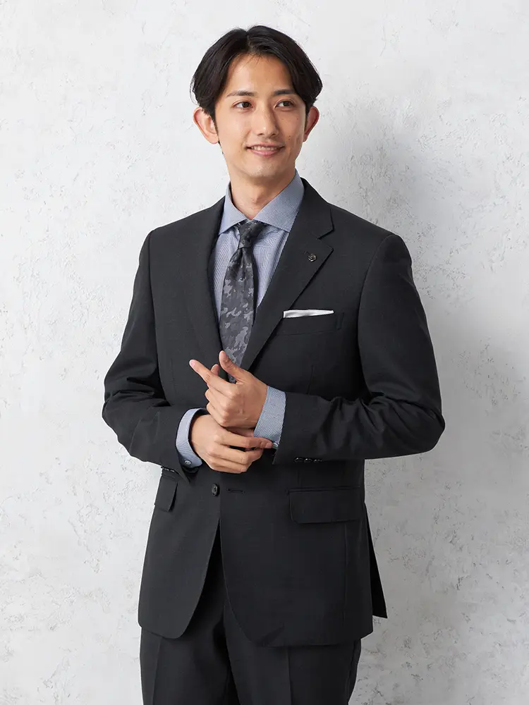 【ＫＡＴＨＡＲＩＮＥＥＨＡＭＮＥＴＴ】２ピーススーツ２つボタンピンヘッドキャサリンＥハムネット上下ウォッシャブルノータック通年