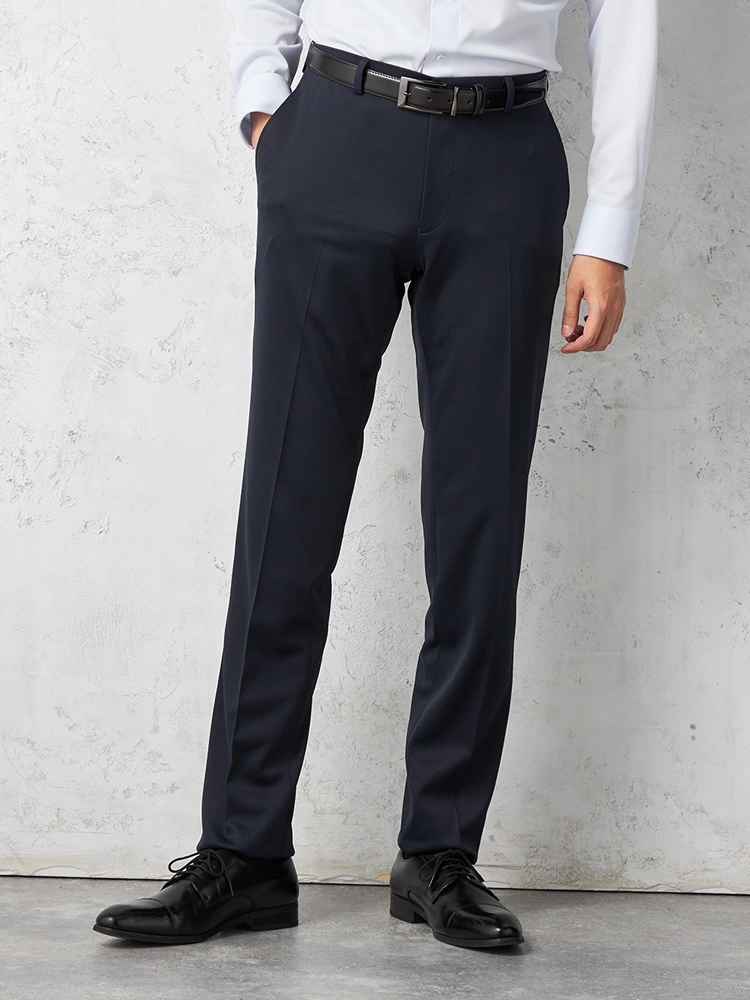 【i-Pants-アイパンツ-】パンツノータック無地パンツウォッシャブルストレッチ通年