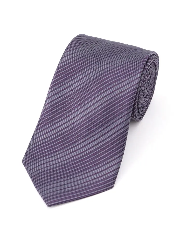 【ネロ】成人式対応シルク100％ネクタイレギュラーストライプｎｅｒｏ春夏
