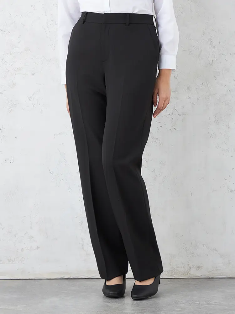 【SOFFICE】ソフィーチェ接触冷感2wayストレッチストレートパンツフルレン上下ウォッシャブルストレッチ冷感春夏