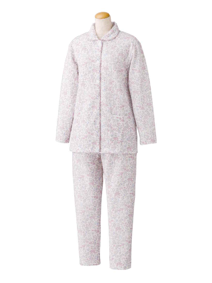 大きめボタンキルトパジャマ／敬老の日／ギフト／プレゼント【CF】