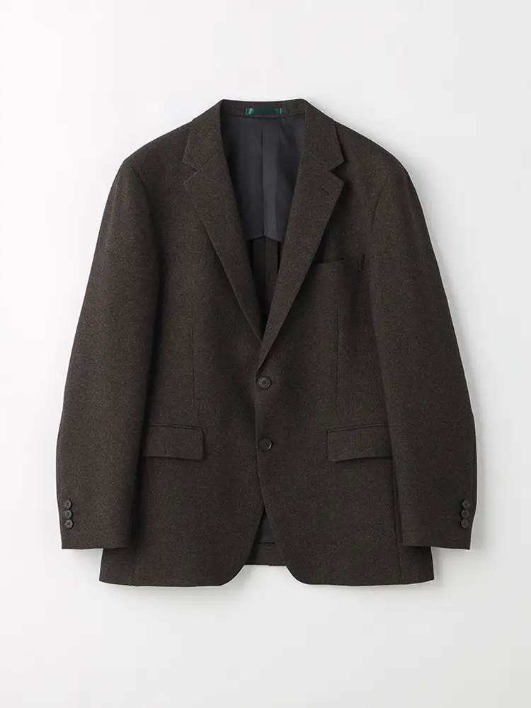 D.ブラウン 【リッケンバッカー】 スラブ ジャケット 2つボタン ウォッシャブル ストレッチ 秋冬 | はるやま公式通販