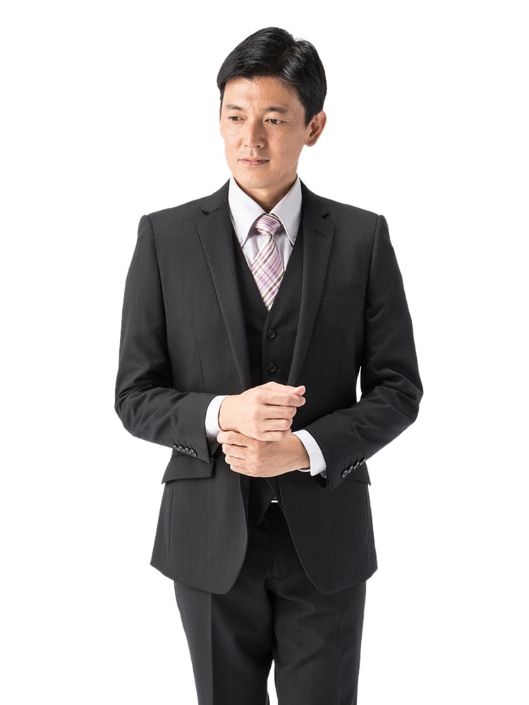 アウトレット メンズ スーツ シングル スリーピース 2つボタン はるやま オンラインストア