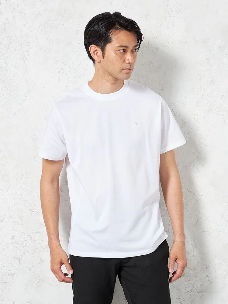 【1PIU1UGUALE3 RELAX】RHINESTONE Tシャツ 春夏（ウノ ピゥ ウノ ウグァーレ トレ）