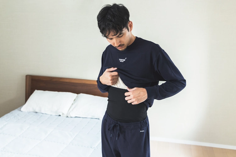 【テンシャル】BAKUNE HARAMAKI ブラック(M)TENTIAL | はるやま公式通販